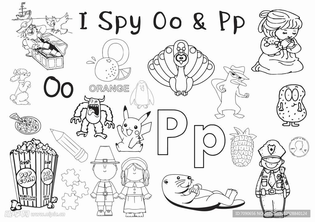 I Spy游戏图案 
