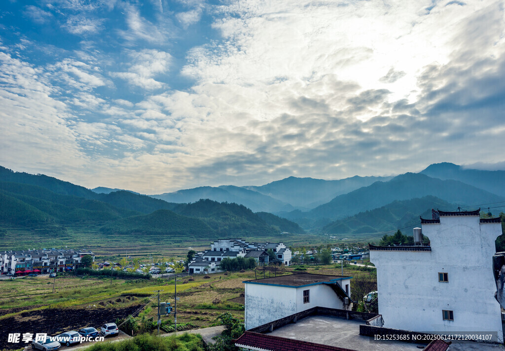 乡村山水美景
