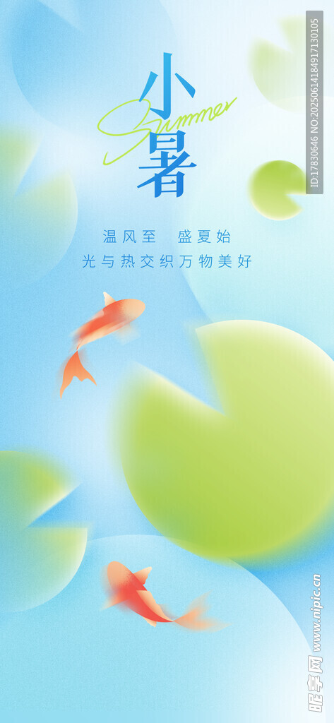 小暑海报