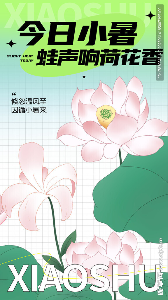 小暑海报