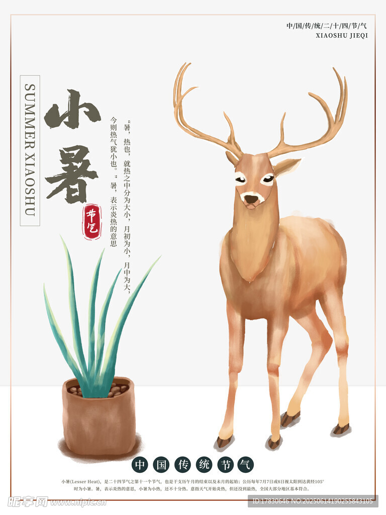小暑海报