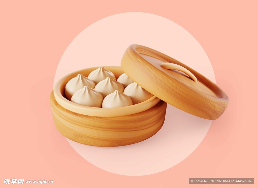 美味小笼包素材