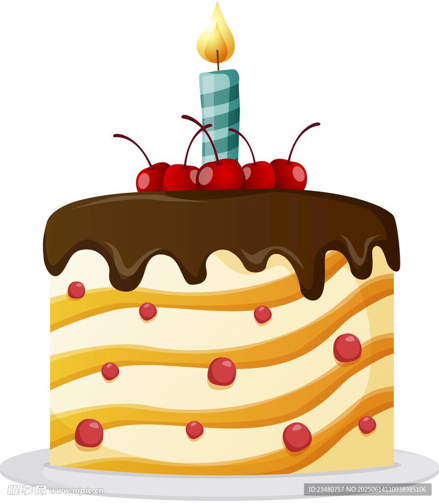 美味生日蛋糕