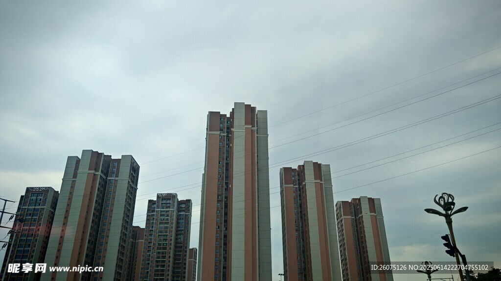 城市高楼林立景观
