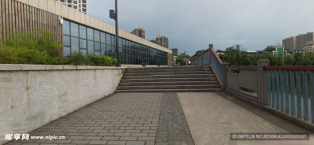 城市户外阶梯景观