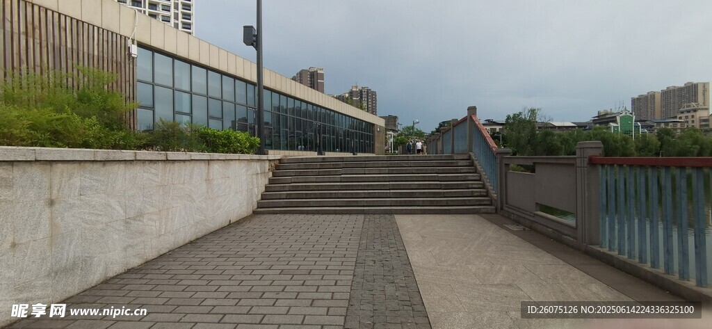 现代城市户外阶梯景观