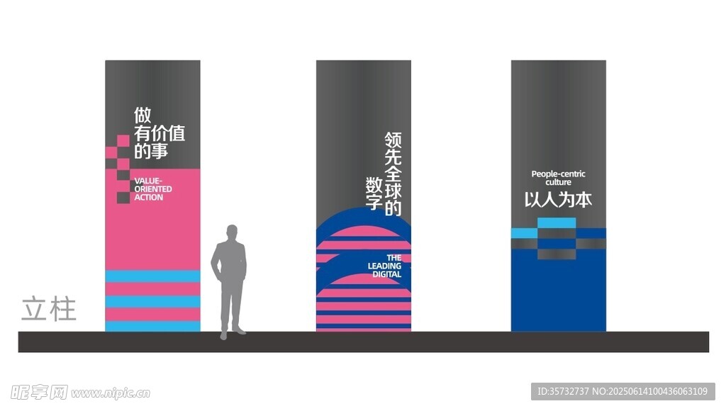 企业立柱形象