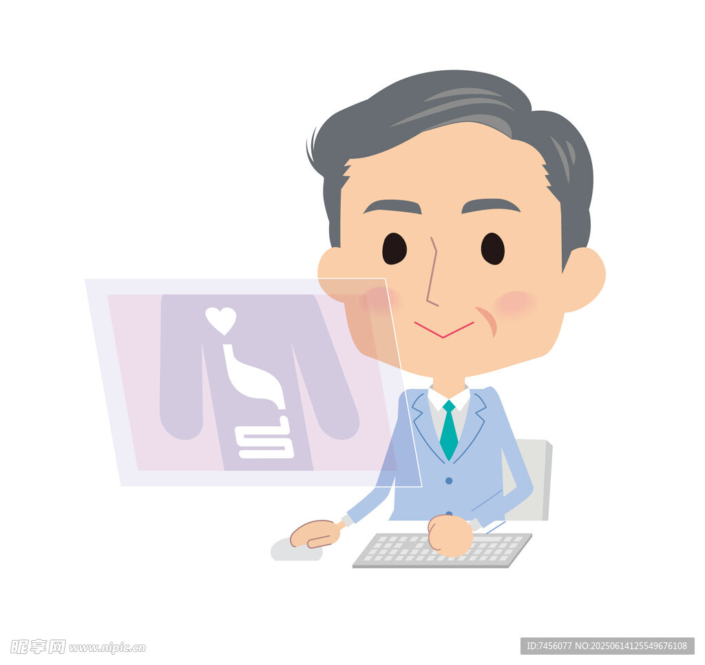 医生查看X光影像