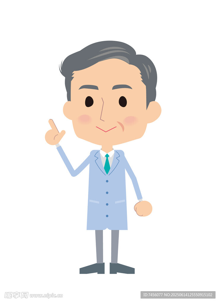 医生讲解示意