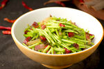 腊肉炒泥蒿