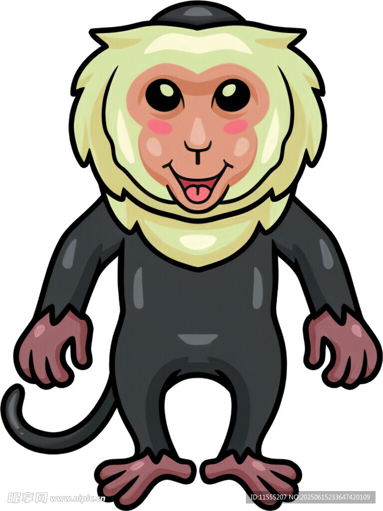 卡通猴子形象