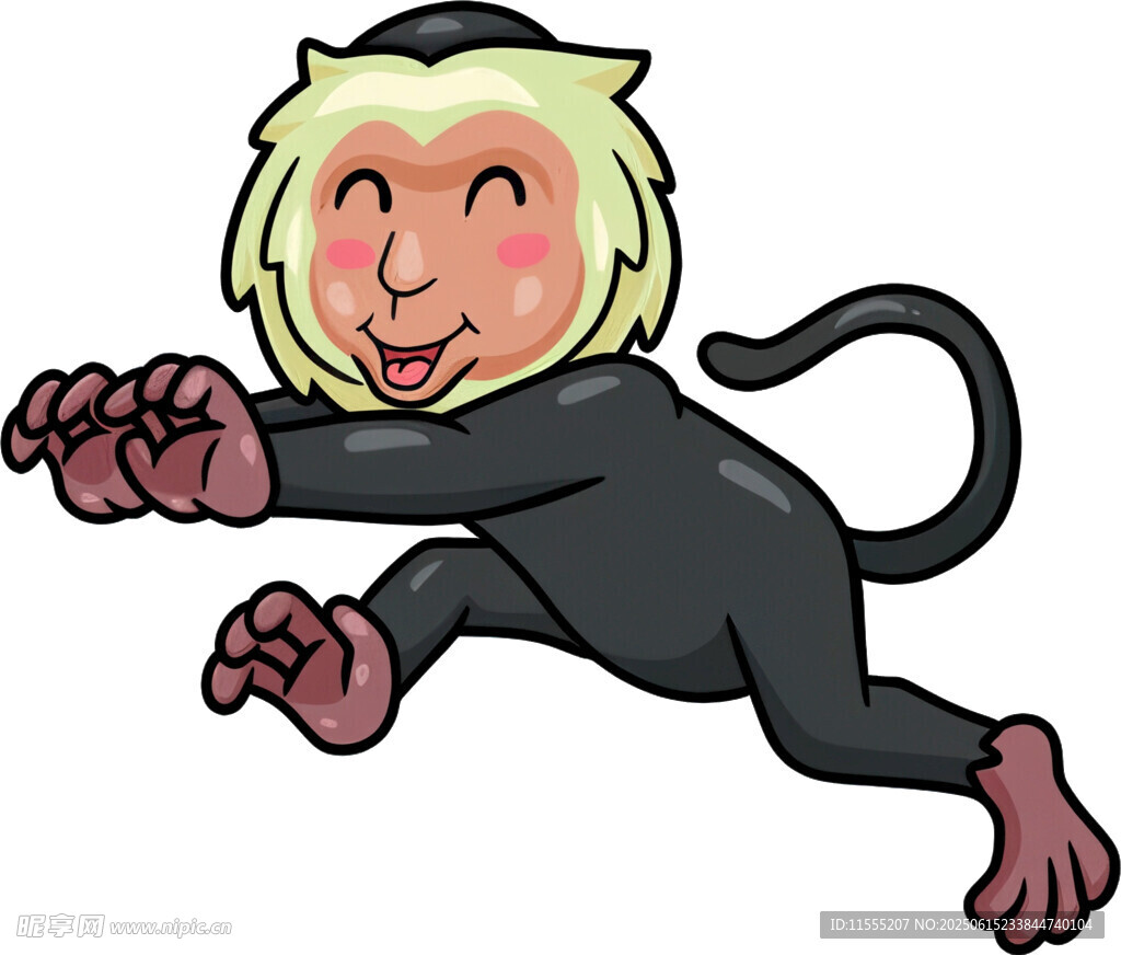 扮成猴子的搞笑人物