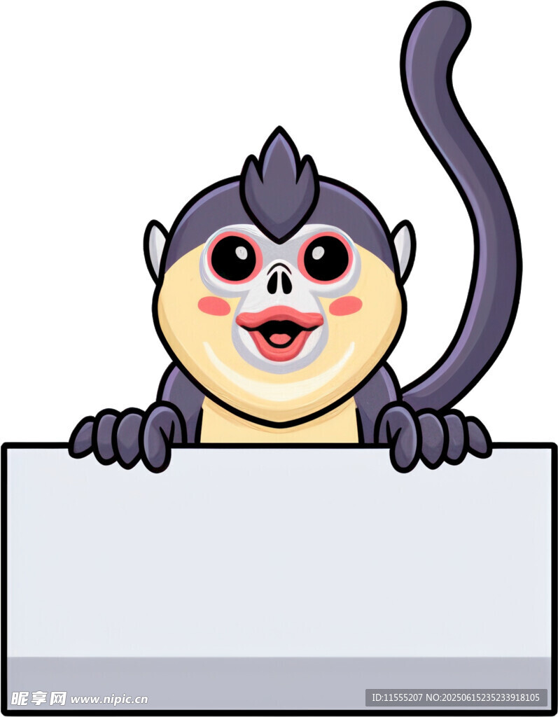 猴子举牌