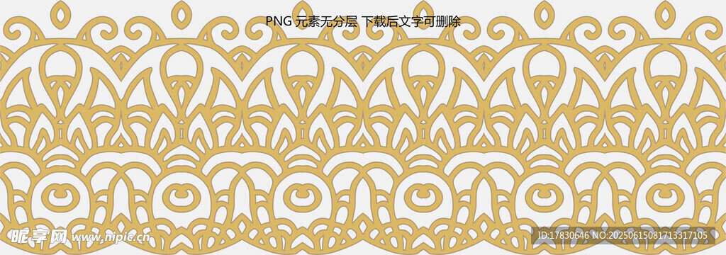 金色几何图案装饰纹理