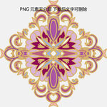 精美复古花纹图案设计