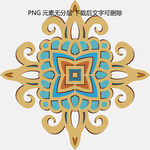 中式复古花纹装饰图案