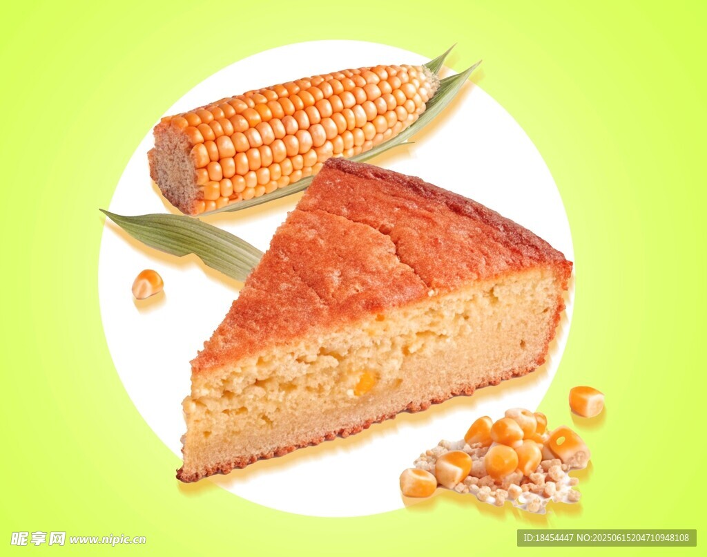 玉米风味蛋糕