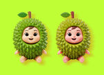 榴莲卡通形象