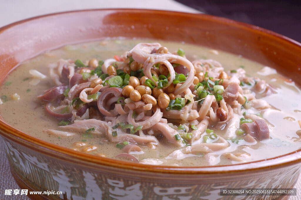 香浓肉丝豆汤