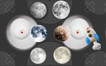 太阳系行星与卫星展示