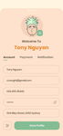 简约风Tony理发师登录界面