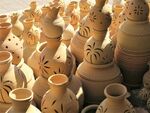 精美陶制花瓶展示