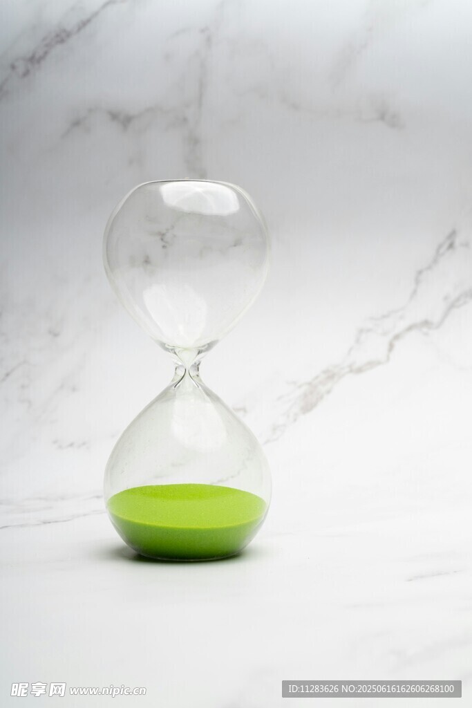 绿色沙漏