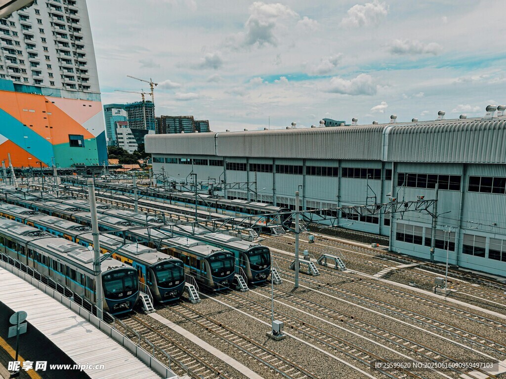 屋顶空调设备景观