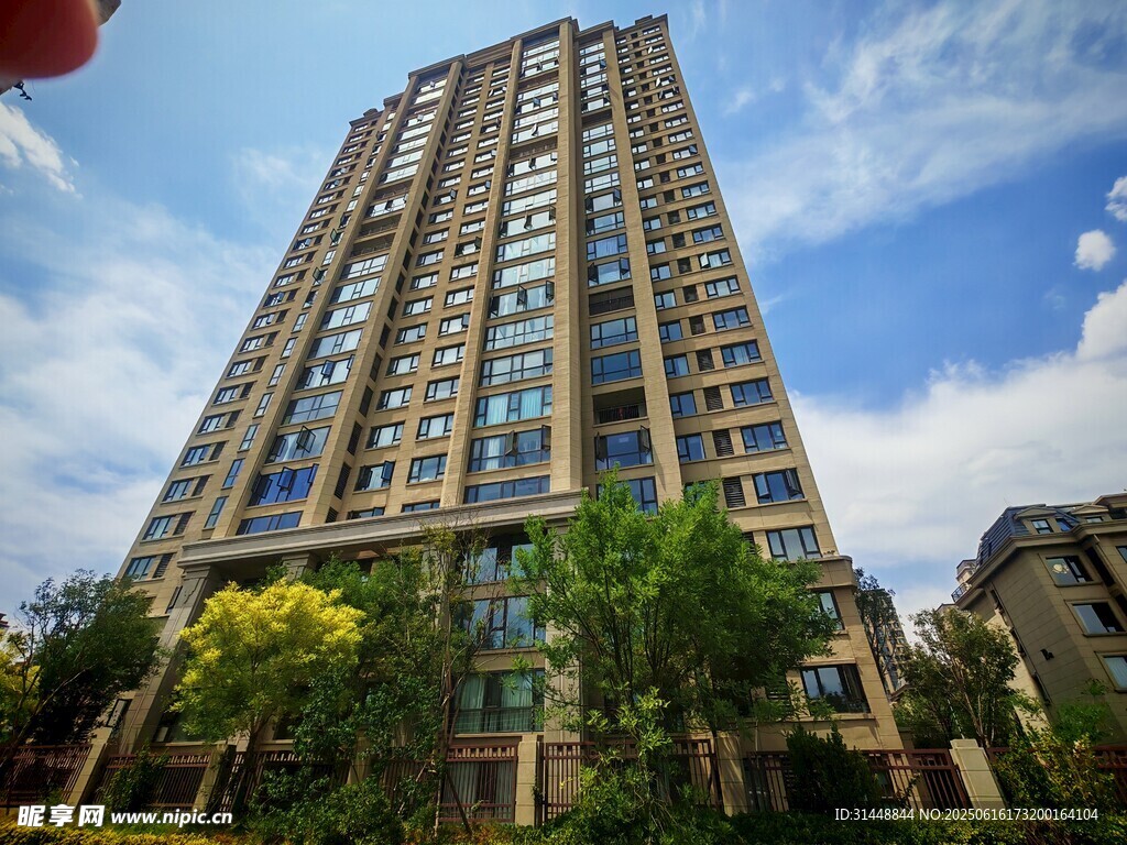 高层住宅建筑外观景观