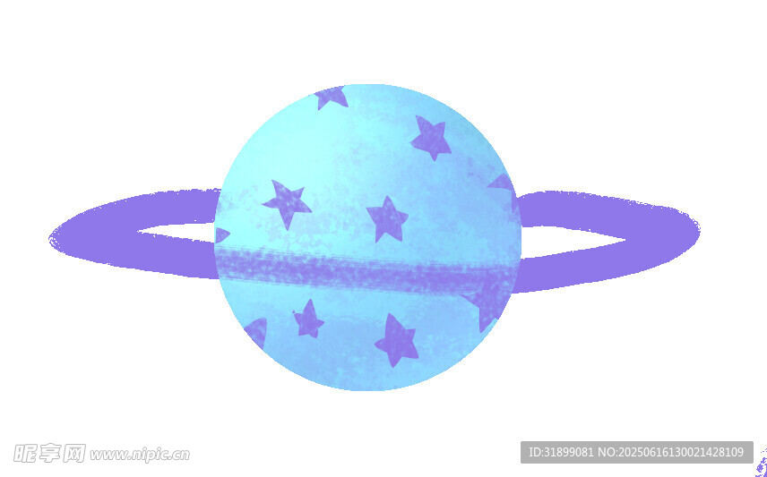 梦幻星球插画