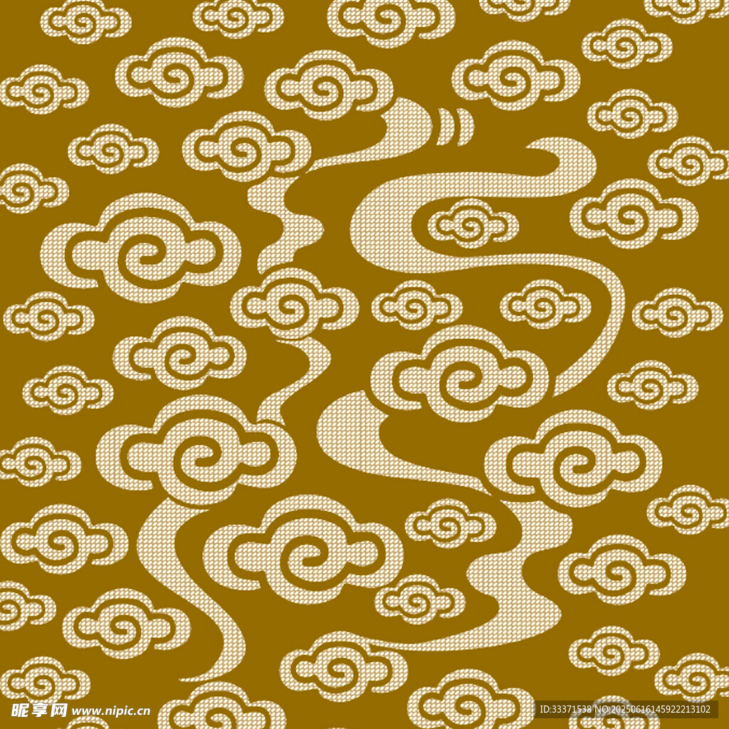 祥云底纹