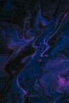 梦幻蓝紫抽象流体纹理