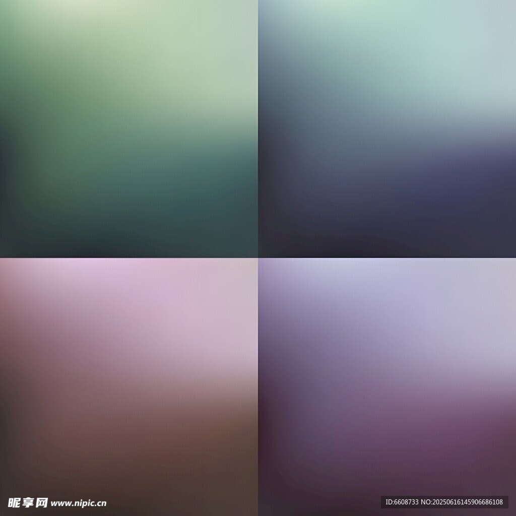多彩渐变模糊背景素材