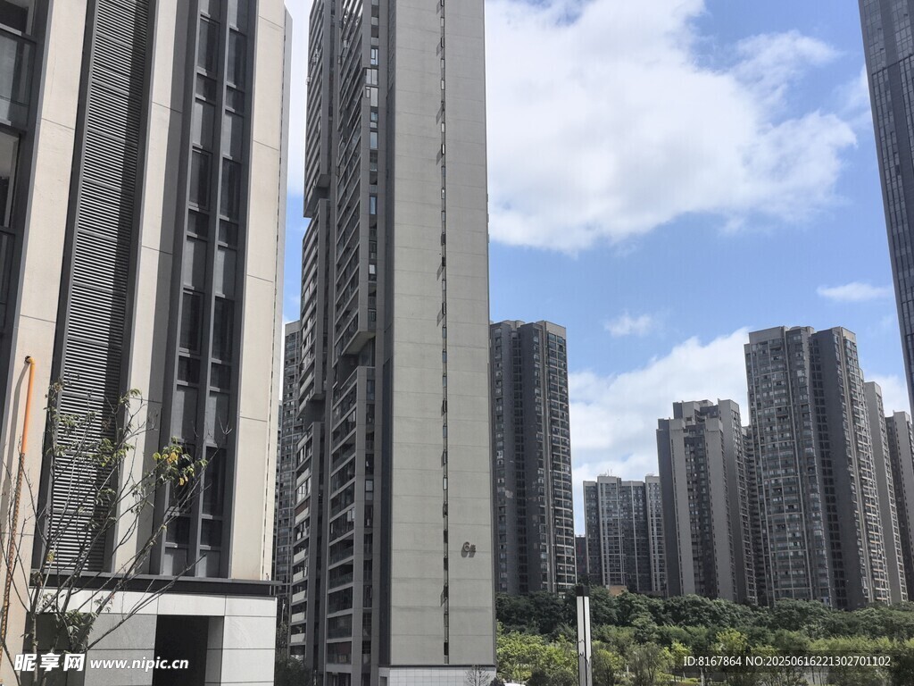 城市高楼景观