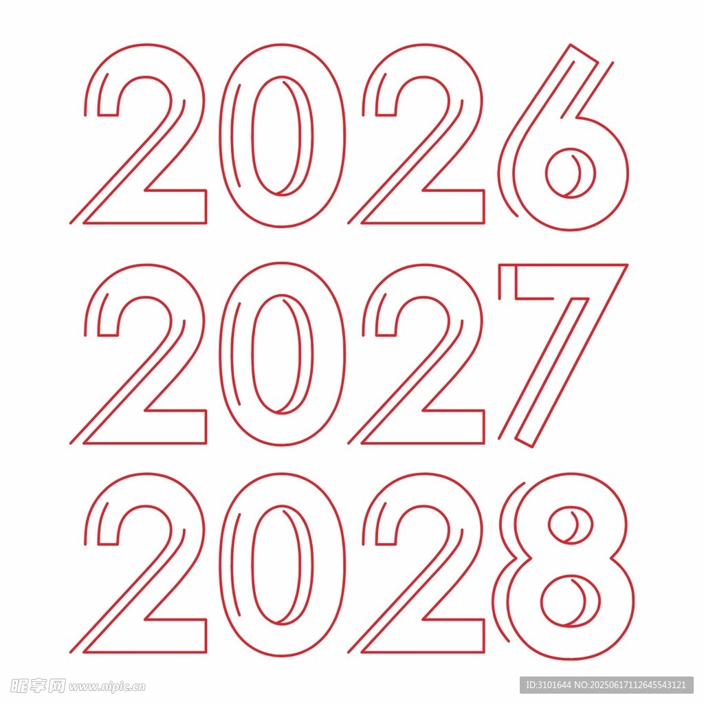 262728年数字设计