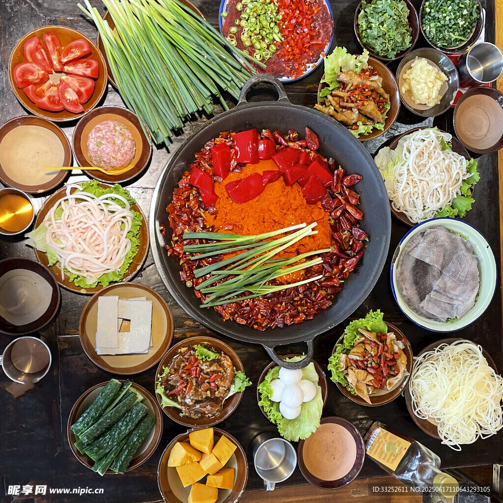 丰盛火锅食材大集合