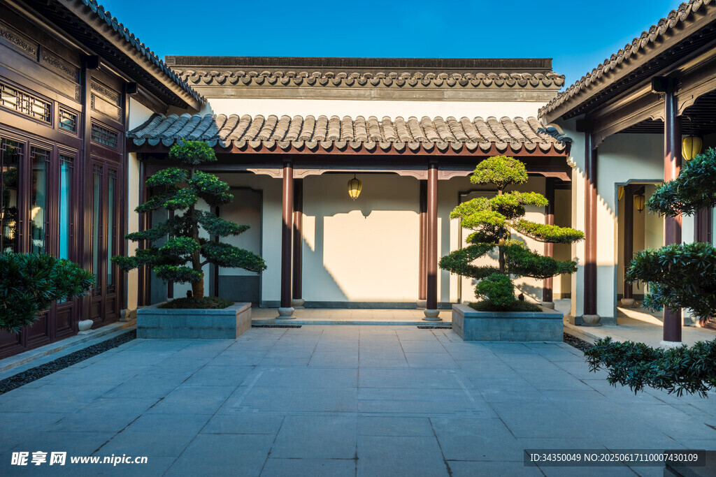 中式庭院建筑景观