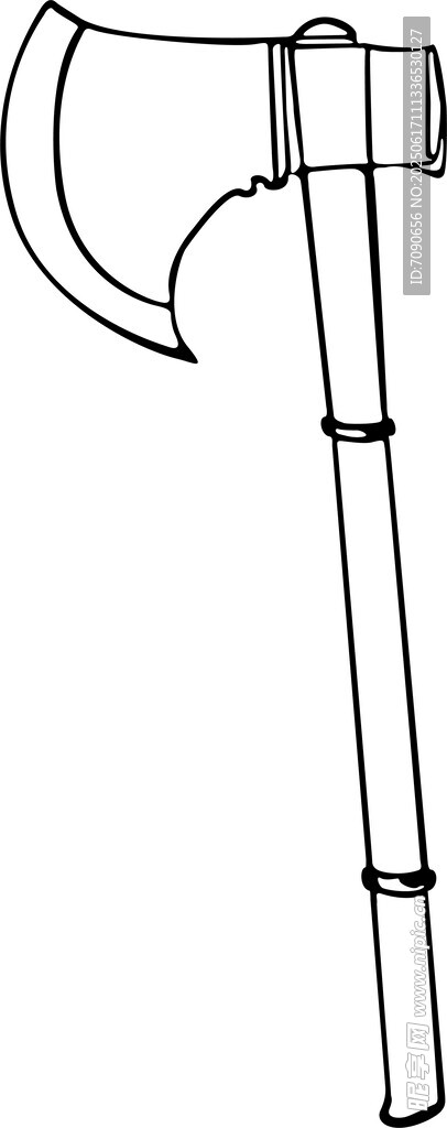 双斧插画