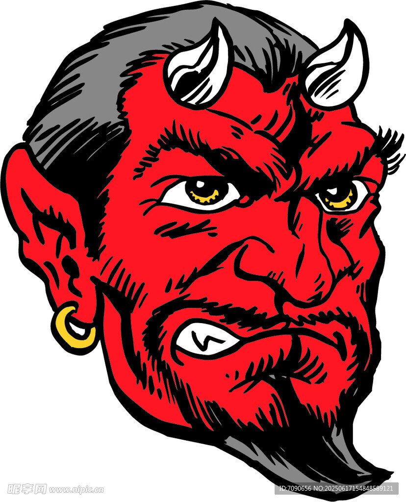 恶魔头像