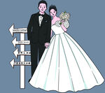 婚礼漫画卡通头像