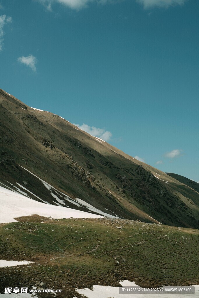 高山雪景