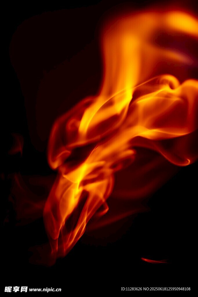 燃烧的火焰