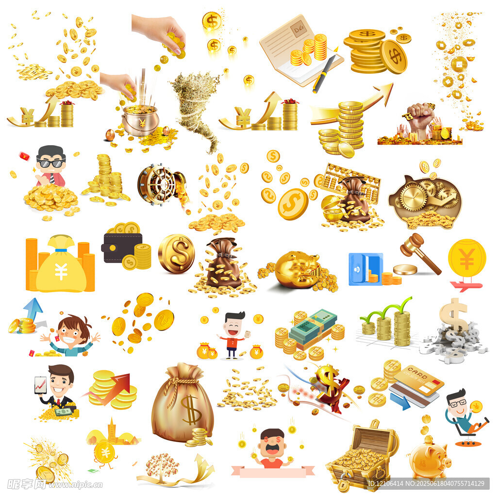 金币金融素材