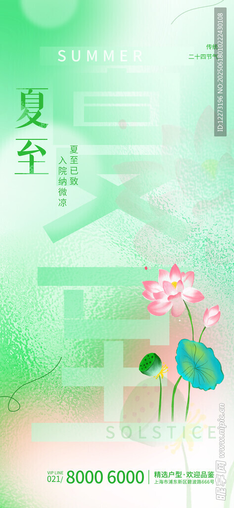 夏至时节的清新田园景象