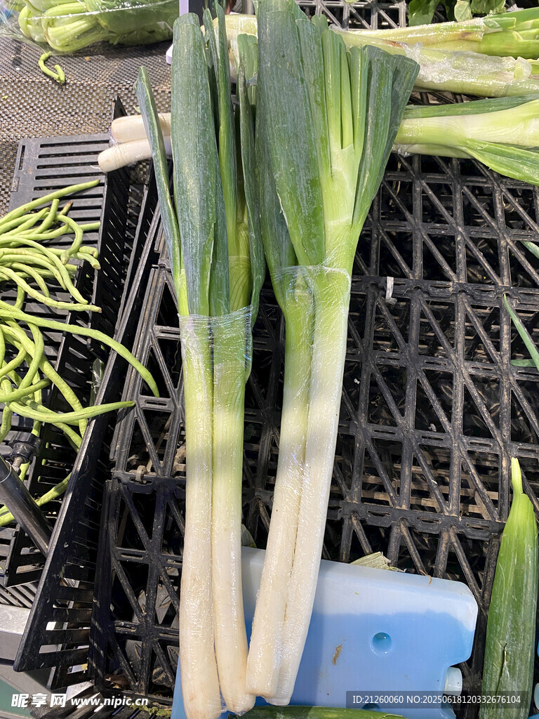 新鲜大葱