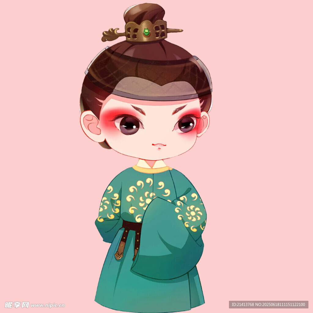 古风萌娃  古典服饰俏模样