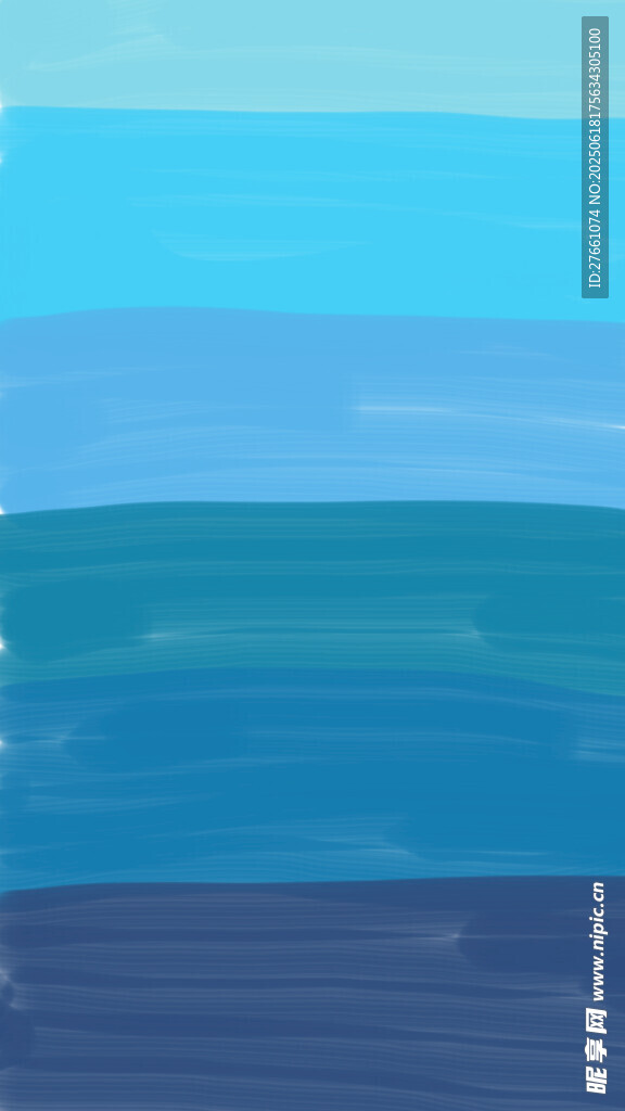 蓝色渐变抽象海洋背景