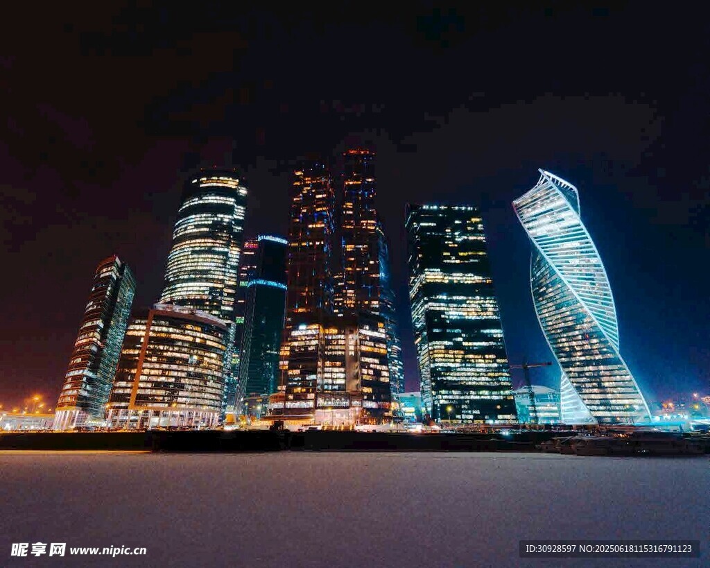 璀璨都市夜景