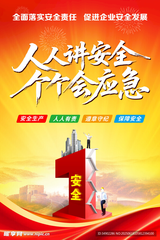 安全生产海报