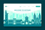 城市背景插图